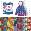 NEON MORO VZ. 4 - Hydrofobní česaná teplákovina