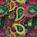 Paisley wz. 7 - Hydrofobní česaná teplákovina