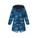 MORO - čmáranice / classic blue - Hydrofobní česaná teplákovina