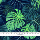 MONSTERA 2.0 / navy - Hydrofobní česaná teplákovina