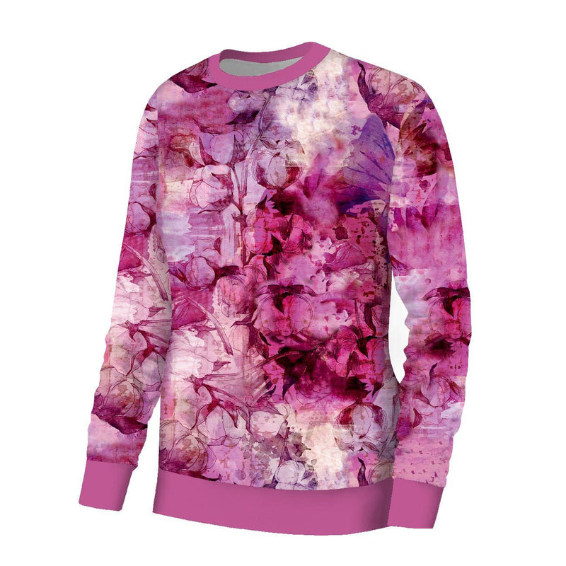 PINK PARADISE WZ. 3 - Hydrofobní česaná teplákovina