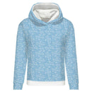 DÁMSKA MIKINA (POLA) CLASSIC S KAPUCÍ - NAMRZLÉ VĚTVIČKY (OČAROVANÁ ZIMA) - teplákovina