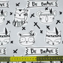 BE BRAVE /  BOHO (ŠKOLNÍ KRESBY)