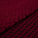 BORDOVÝ - svetrovina typ bucle