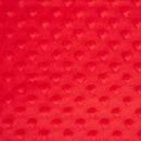 ČERVENÝ - plyš s puntíky