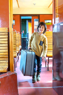 Káva s mlékem - teplákovina s medvídkem / alpský fleece