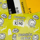 SCHRECKLICH COOLES KIND / žlutá (ŠKOLNÍ KRESBY)