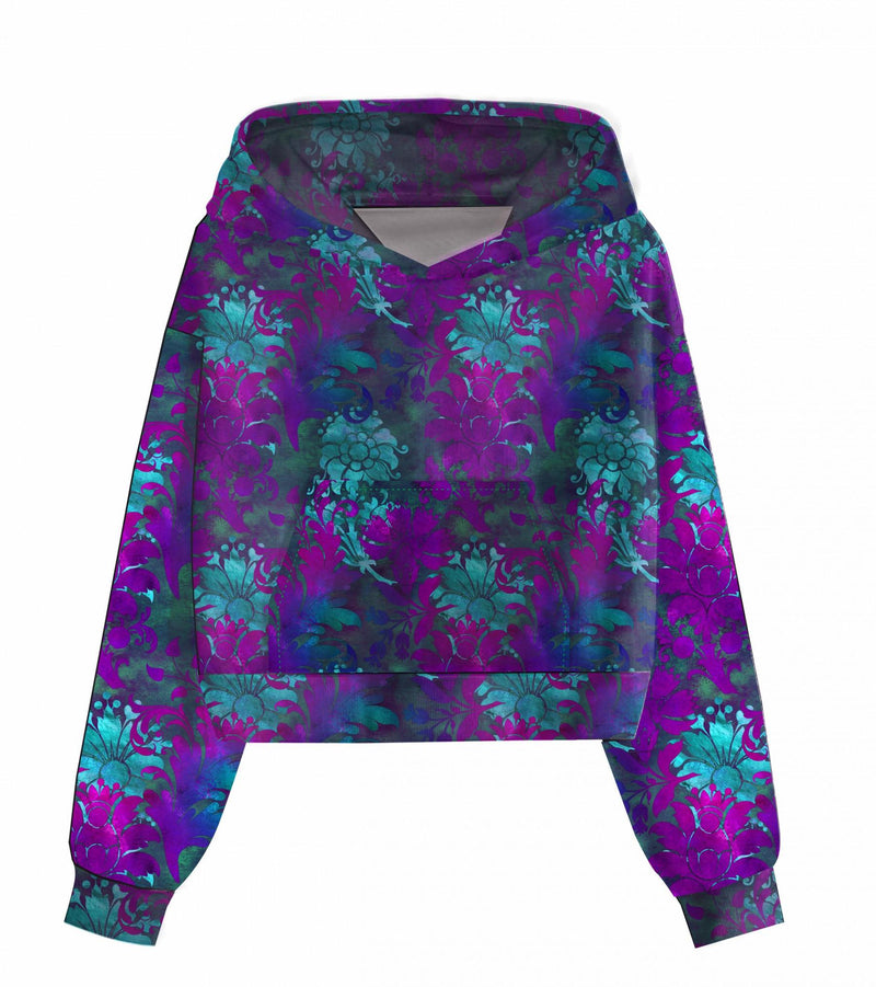 FLORAL Vz. 2 - Hydrofobní česaná teplákovina