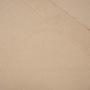 HAZELNUT / béžová - teplákovina s hrubou smyčkou