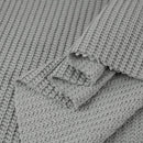 Světle šedý - Svetrovina bavněná 505g