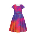 Dětské šaty "MIA" - BAREVNE SKVYRNY - Sada šití