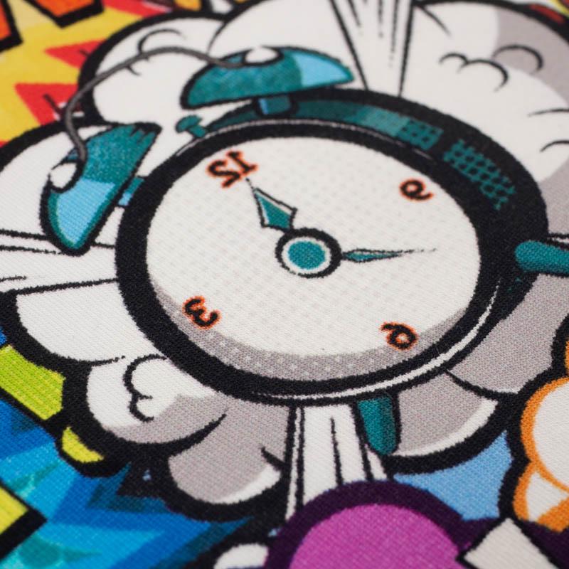 KOMIKS 2.0 - Hydrofobní česaná teplákovina