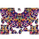 Dětské šaty "MIA" - MOTÝLCI / barevná - Sada šití