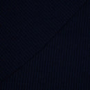 B-19 NAVY - Pletenina žebrovaná