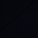 B-19 NAVY - Pletenina žebrovaná