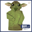 DĚTSKÁ MIKINA S KAPUCÍ (PARIS) - ALIEN - Sada šití