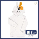 DĚTSKÁ MIKINA S KAPUCÍ (PARIS) - PES - Sada šití