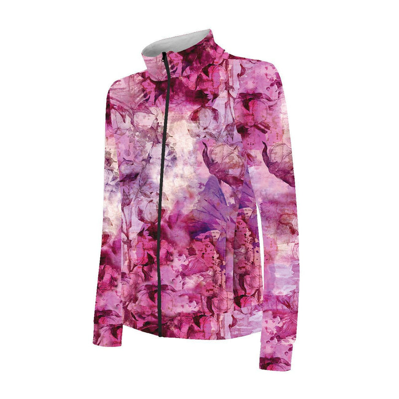 PINK PARADISE WZ. 3 - Hydrofobní česaná teplákovina