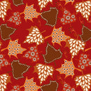 JAVOROVÉ LISTY / bordová