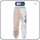 Dámské joggery (NOEMI) - COLOR BLOCK vz. 3 - Sada šití