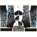 DĚTSKÉ JOGGERY (ROBIN) - MOTÝLCI / zlatá - Sada šití