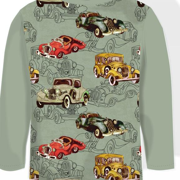 LONGSLEEVE - OLD CARS VZ. 3 - Sada šití