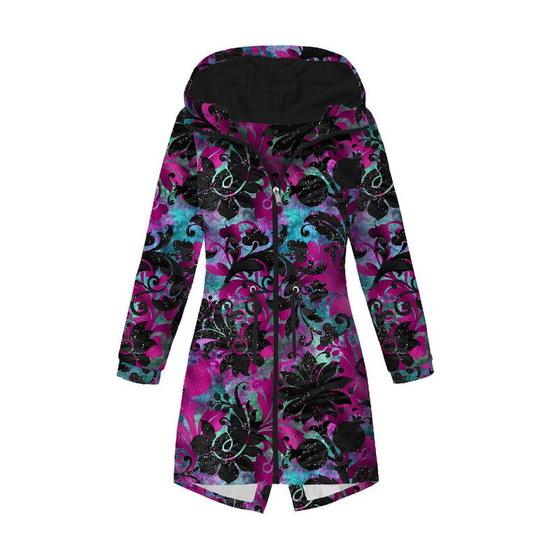 FLORAL Vz. 9 - Hydrofobní česaná teplákovina