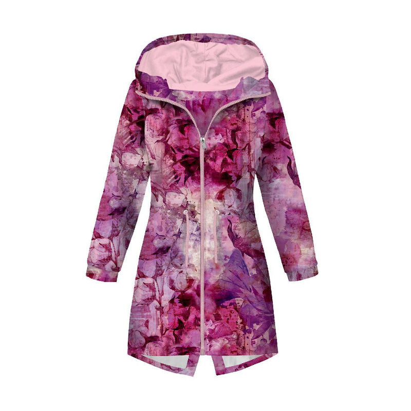 PINK PARADISE WZ. 3 - Hydrofobní česaná teplákovina