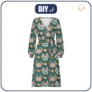 Zavinovací šaty (BIANCA) - PODZIMNÍ ZAHRADA VZ. 2 - Sada šití