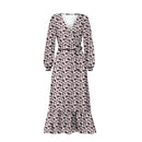 Zavinovací šaty s volánem (ABELLA) - PANTER Vz. 1 - Sada šití