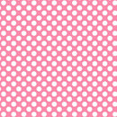 BÍLÉ PUNTÍKY/růžový