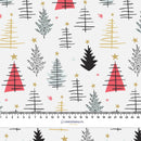 ARBUZOWY LAS - Hydrofobní česaná teplákovina