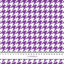 FIALOVÝ KOHOUTÍ STOPA/ BÍLÁ