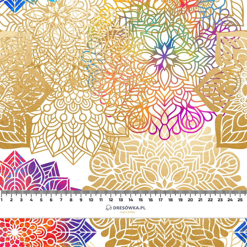MANDALA vz. 3 - Hydrofobní česaná teplákovina