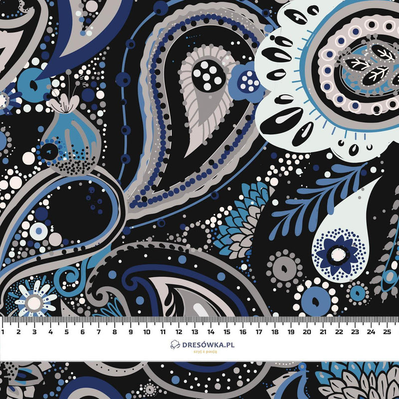 Paisley wz. 6 - Hydrofobní česaná teplákovina
