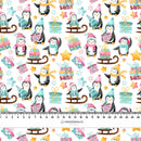 TUČŇACI MIX VZ 2 (VÁNOČNÍ TUČŇACI) - Hydrofobní česaná teplákovina