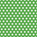 PUNTÍKY BÍLÉ / zelený