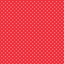 TEČKY BÍLÉ / červená