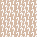 CUKROVÉ TYČINKY(BÍLÉ VÁNOCE) - Hydrofobní česaná teplákovina