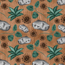 LESNI MIX VZ.2 (SNĚŽNÍ LEOPARDI) / hnědá