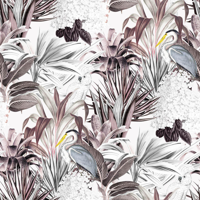 LUXE TROPICAL  vz. 2 - Hydrofobní česaná teplákovina