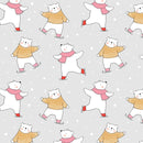 MEDVÍDCI NA BRUSLÍCH (ZIMNÍ HRA)