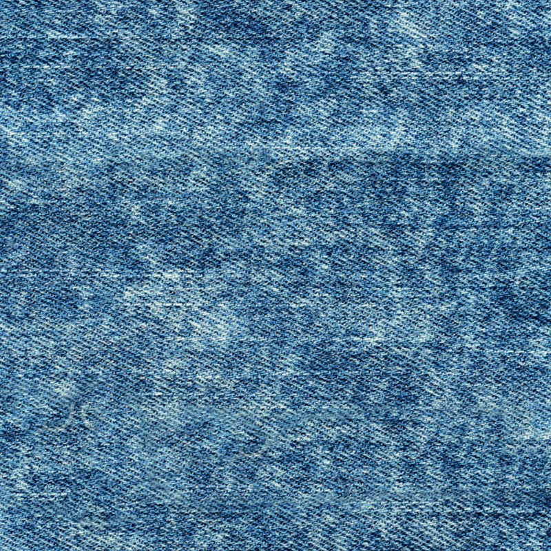 ROZŘEZANÝ JEANS (Atlantic Blue) - Hydrofobní česaná teplákovina