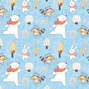 ZIMNÍ PARTY VZ. 1 (ZIMNÍ HRA) / ACID WASH AZUROVÝ