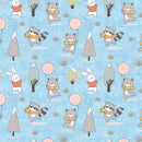 ZIMNÍ PARTY VZ. 1 (ZIMNÍ HRA) / ACID WASH AZUROVÝ