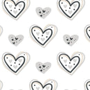 SERCA (OBRYS) vz. 3 / bílý (DUHY A SRDCE)