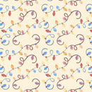 VÁNOČNÍ OSVĚTLENÍ (VÁNOČNÍ SOBI)  - Hydrofobní česaná teplákovina