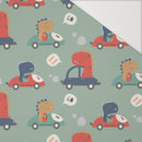 DINO AUTO vz. 1 - Hydrofobní česaná teplákovina