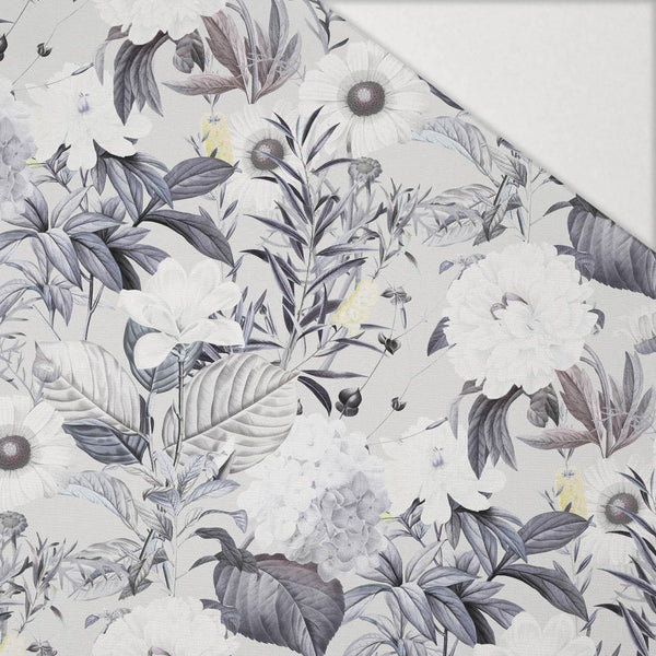 LUXE BLOSSOM vz. 1 - Hydrofobní česaná teplákovina