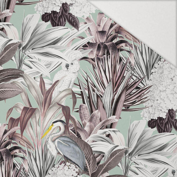 LUXE TROPICAL  vz. 1 - Hydrofobní česaná teplákovina